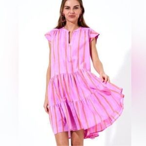 Oliphant Roll Sleeve Dress size M